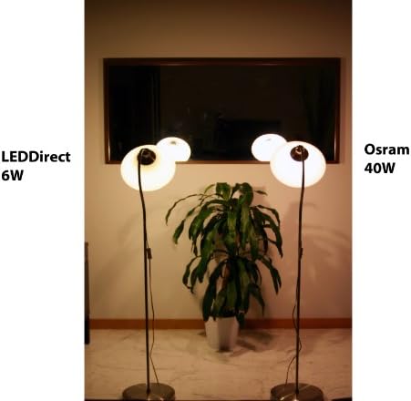 LEDDirect SMD LED Bulb 6W (500 lumen) E27 base (standard medium) warm white 3000K