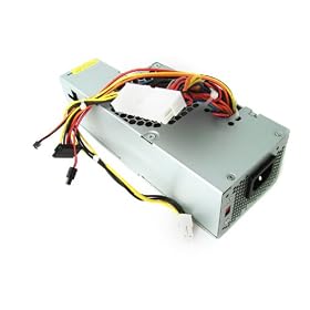 Genuine DELL 275w Replacement Power Supply for Dell Small Form Factor Systems (SFF): Optiplex 740, 745, 755, GX520,... by