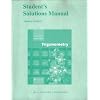 Student Solutions Manual for Trigonometry