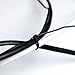 TR Industrial Multi-Purpose UV Resistant Black Cable Ties, 4 inches, 500 Pack