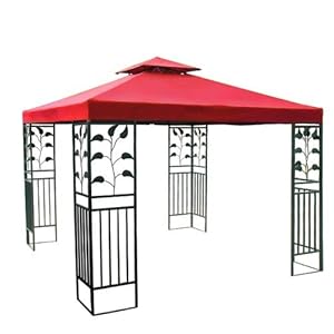 Amazon com 8 x 8 Gazebo Top Replacement Outdoor Canopy Cover Amazon com 8 x 8 Gazebo Top Replacement Outdoor Canopy Cover