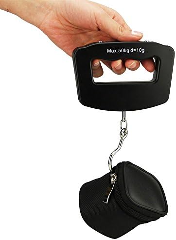 Electronic LCD Digital Hanging Luggage Fish Weighing Weight Scale Hook