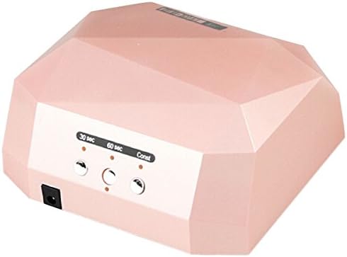 Stuffwholesale 36W Nail Dryer UV Lamp Gelish &amp; Shellac Curing Tools (Pink)