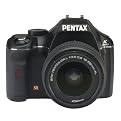 Pentax 10.2 MP Digital SLR Camera with 18-55mm Lens - Black (K2000)