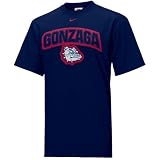 Nike Gonzaga Bulldogs Navy Blue Patch T-shirt