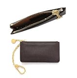 Bvlgari Brown Leather Small Zip Coin Case And Key Ring BVL21958