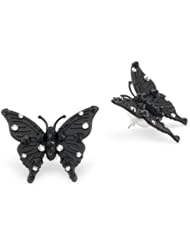 Tarina Tarantino "Iconic Classics" Cobra Lily Lucite Butterfly Post Earrings