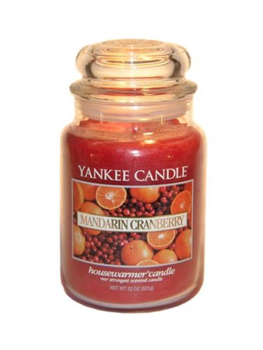 Yankee Candle - Mandarin Cranberry Scented Large 