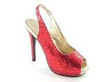 Glitters Red "Jessica" D2 by Dikuza Women