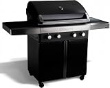 OD3208ANG Crossray Infrared 4-Burner 32 Odeon Grill & Cart Natural Gas