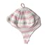 Under The Nile Ear Flap Hat, Pink/Stripe, 12-24 Months