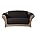 Black Loveseat