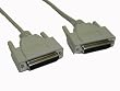 DB25 F/F Null Modem Cable, 6ft