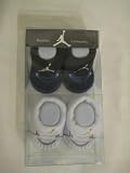 Nike Jordan Girl Boy Baby Infant 3-6 Months Black/blue and White/light Blue/grey with Jumpman23 Local One Set New