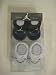 Nike Jordan Girl Boy Baby Infant 3-6 Months Black/blue and White/light Blue/grey with Jumpman23 Local One Set New