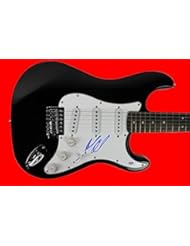 Entertainment Memorabilia: BRAD ARNOLD THREE DOORS DOWN AUTHENTIC SIGNED GUITAR AUTOGRAPHED CERTIFICATE OF AUTHENTICITY PSA/DNA #T21361 - Press Pass Collectibles