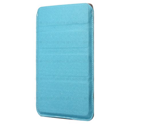 7～8インチ タブレットPC用 薄型軽量 タブレット スリーブケース 幡ヶ谷カバン製作所 スカイブルー