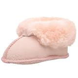 BEARPAW Maple Classic Bootie (Infant),Pink,Small (2-3 M US Infant)