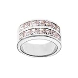 R&T - 70001 - Bague Femme - Argent 925/1000 -  7.24 Gr - Oxydes de Zirconium - Blanc