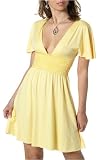 Baby Phat - Flutter Sleeve Crochet Dress by Baby Phat