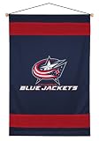 Best Quality Sidelines Wall Hanging - Columbus Blue Jackets NHL /Color Midnight Size 28 X 45