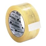 Heavy-Duty Box Sealing Tape, 2 x 55 yards, 3 Core, Clear