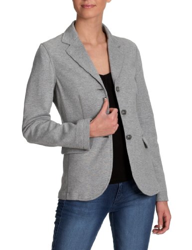 Henry Cottons Damen Blazer & Sakko Regular Fit, 110133531800/Blazer, Gr. 38 (IT 44), Grau  Preisvergleich