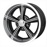 Ion Alloy 625 Black Wheel with Machined Face and Lip (20x8.5/5x120.65mm)