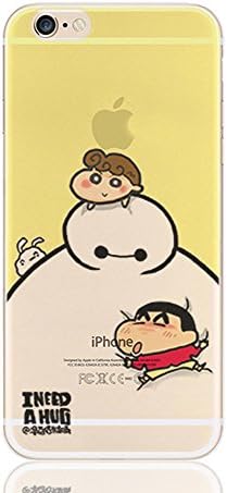 Double Amazing iPhone 6plus Case Cartoon Cute TPU Soft Case Skin Cover Bumper iPhone 6s plus iPhone case (2)
