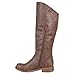 Journee Collection Womens Regular Sized and Wide-Calf Knee-High Riding Boot