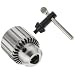 Llambrich CY Plain Bearing Medium Duty Taper Mount K2 Keyed Drill Chuck, 33JT Mount, 1-49/64" Chuck Diameter, 1/64"-1/2" Capacity