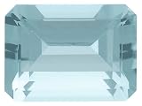 8x6mm Emerald Cut Nigerian Aquamarine Loose Gemstone