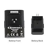 (Gymstock) Concept 2 PM4 monitor rechargeable battery pack for rowing machine/rower