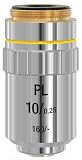 Bresser Mikroskop-Objektiv DIN-PL 10x, planachromatisch