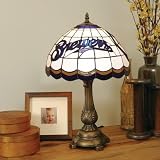 Milwaukee Brewers Baseball Logo Tiffany Lamp