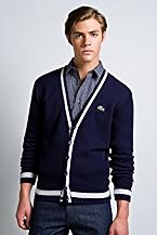 Red! Collection Tipped Cardigan