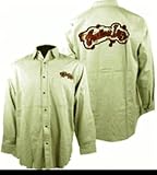 INDIAN LARRY BIKER ADULT TAN DRESS SHIRT
