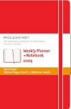 Review Modo & Modo  / 2009 Moleskine Large Red Weekly Notebook 12mth