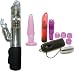 Tantrica Phthalate Free Clear 7 Function Bunny Rabbit Vibrator Pearl Adult Anal Sex Toy Kit