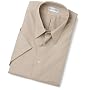 Van Huesen Men's Wrinkle Free Poplin Solid Short Sleeve Shirt