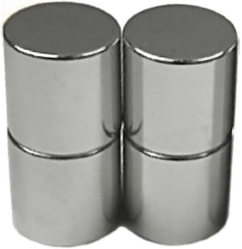MyMagnetMan® 1/2" x 1/2" inch (12.7 x 12.7mm) Disc Rod Cylinder Rare Earth Neodymium Magnets for Crafts tool Holder Electronic Science Projects (pack of 2)