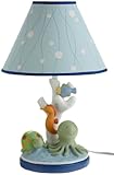 Kids Line Calypso Lamp Base and Shade, Blue