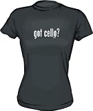 Got cello? Women's Tee Shirt Medium-Black Babydoll (petite fit)