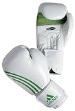 Adidas Boxfit Boxing Gloves Climacool Whitegreen 10oz