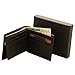 Prime Men's Soft Black Leather Bi-fold Wallet with ID Window. Gift Box.