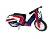 Kinder-Laufrad Holz KIDDIMOTO Scooter Brit Pop