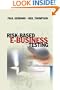Risk-Based E-Business Testing (Artech House Computing Library)