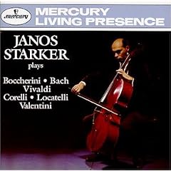 JANOS STARKER plays Boccherini, Bach, Vivaldi, Corelli, Locatelli, Valentini