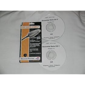 USB DATA CABLE FOR LG VX6000 VX 6000 + DRIVER CD + FREE BONUS VOICE RINGTONES AND WALLPAPER CD'S CONTAINING OVER 70,000 ITEMS TO PERSONALIZE YOUR PHONE + CELL PHONE ANTENNA BOOSTER