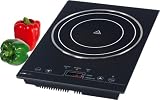 Clatronic EKI 3157 Induktions-Einzelkochplatte mit LED-Display